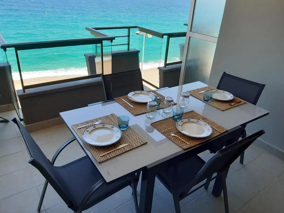 Apartamento Vistas Mar Primera Linea Playa 플라티야 다로 스페인